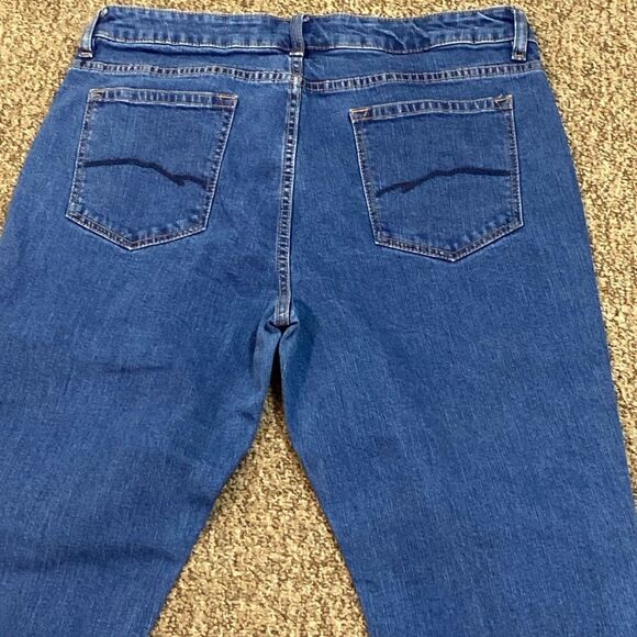 BLUE MOUNTAIN Classic Blue Women's Jeans Plus Size 16 - Picture 2 of 8